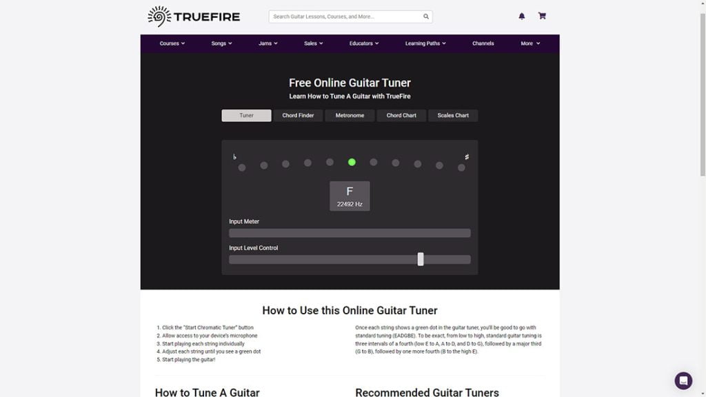 Truefire Metronome